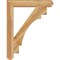 Ekena Millwork Merced Craftsman Rough Sawn Bracket, Western Red Cedar, 4"W x 28"D x 36"H BKT04X28X36MRC04RWR - alternate 3